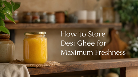 Store Desi Ghee for Maximum Freshness