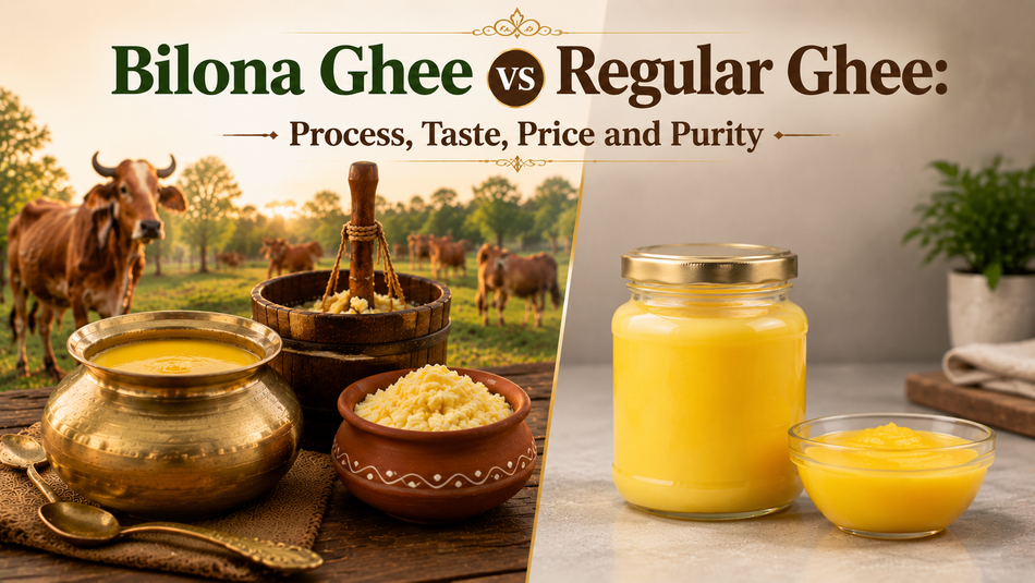 Bilona Ghee vs Regular Ghee: Process, Taste, Price and Purity