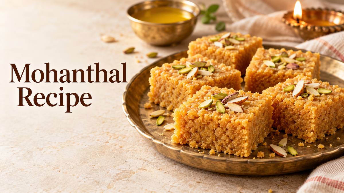 Mohanthal Recipe Without Mawa: Grainy Texture, Syrup Check and Setting Fixes