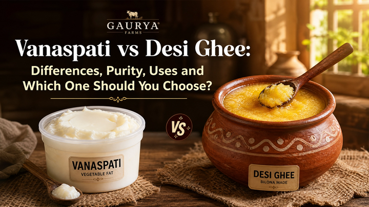 Vanaspati vs Desi Ghee: Differences, Purity, Uses and Which One Should You Choose?