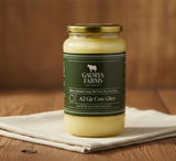 Gaurya Farms A2 Bilona Gir Cow Ghee product packaging